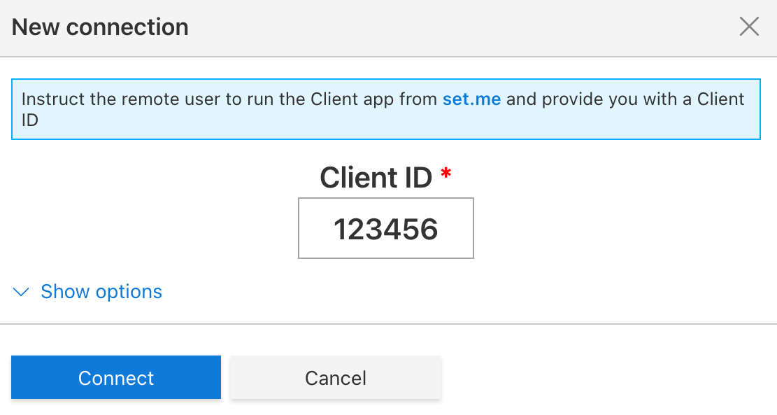 Connect to a remote computer - SetMe Help Center